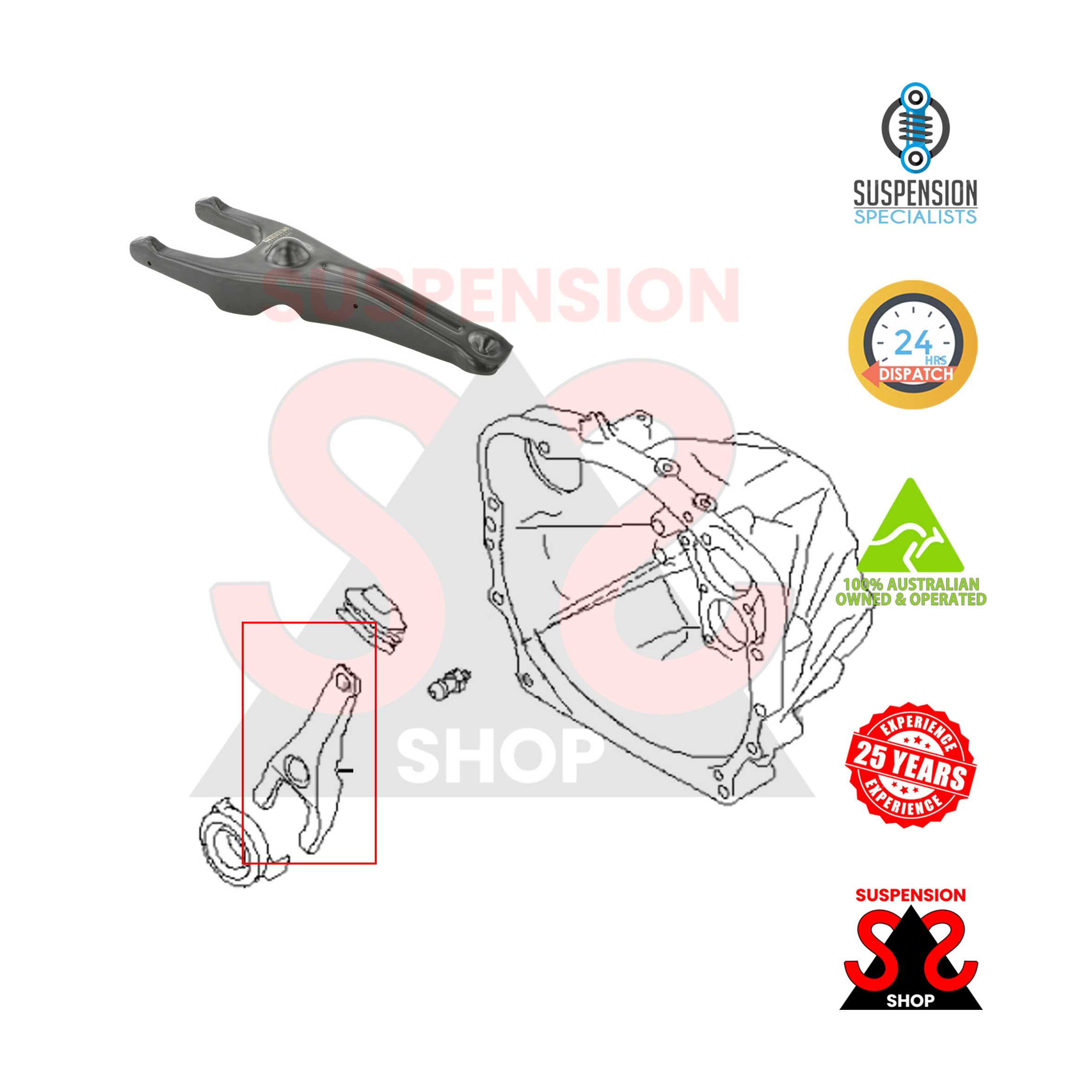 Release Fork, clutch for Subaru BRZ ZC6 2012-2016 2.0L