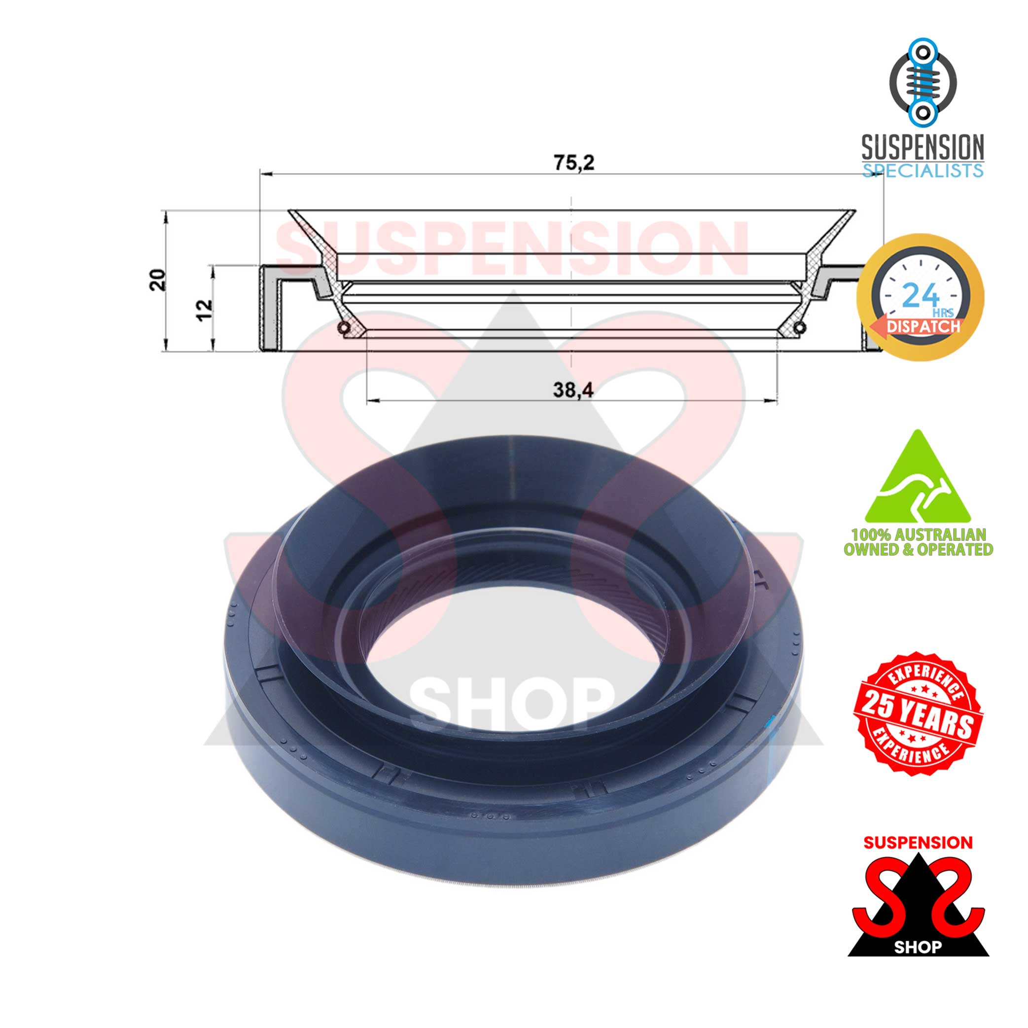 Inner Outer Shaft Seal, drive shaft for Infiniti M 2010 3.0L
