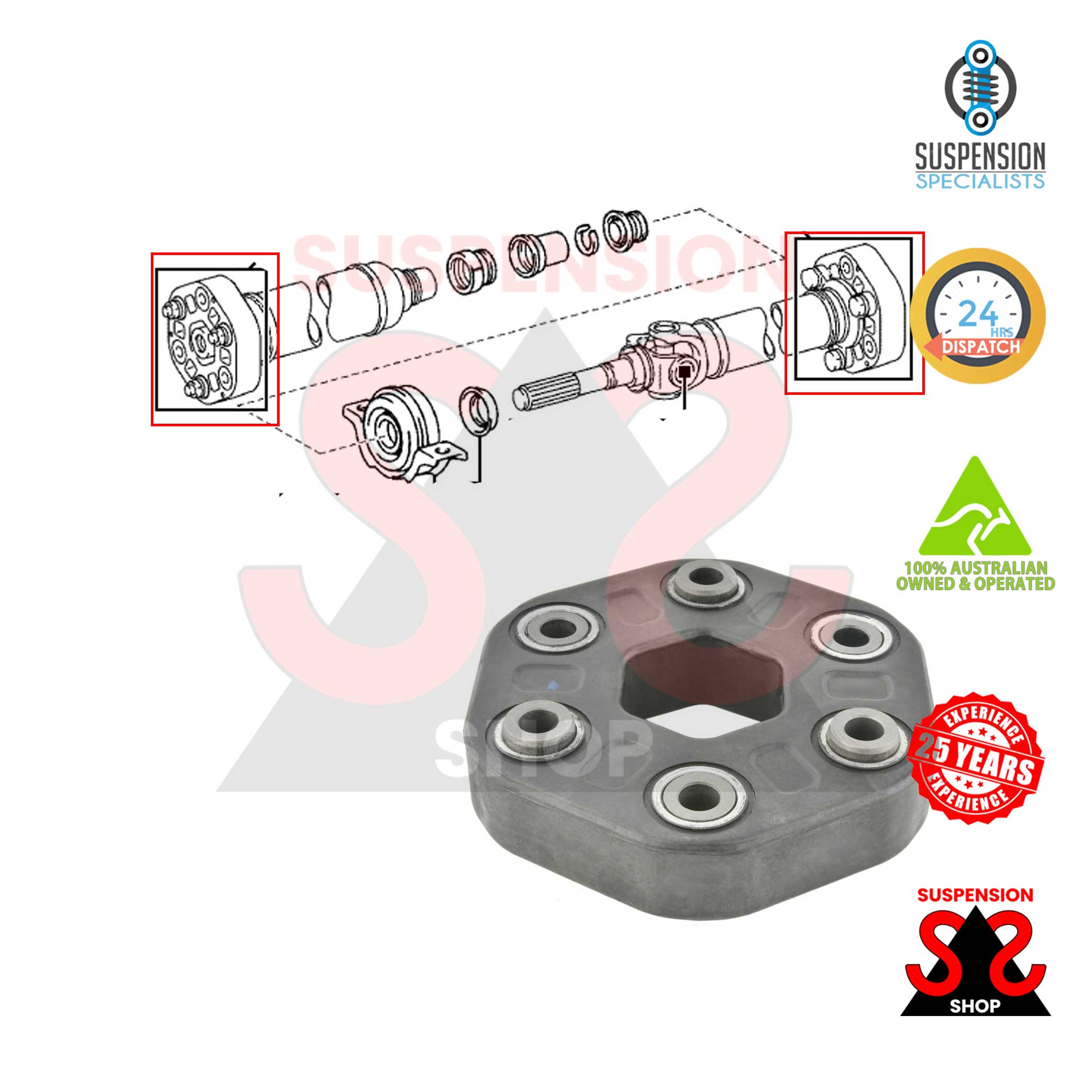 Propshaft Joint for Lexus 460 USF40 USF41 2006-2012