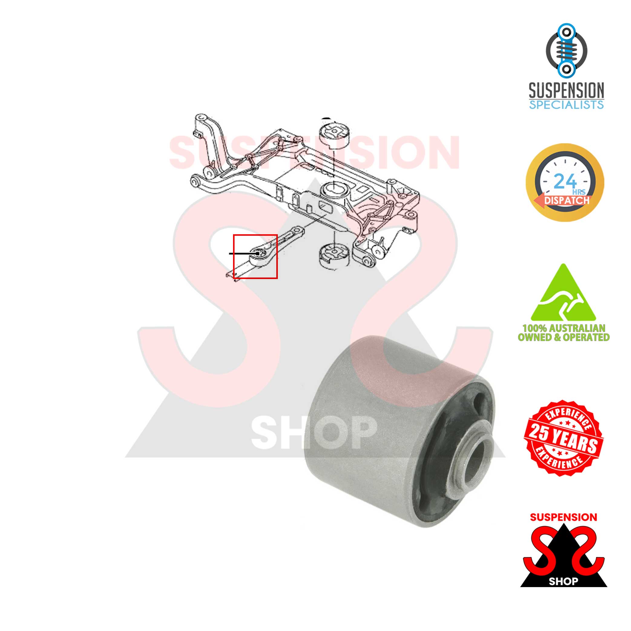 Rear Engine Mount for VW Touran Tiguan 300 280 2004-2019